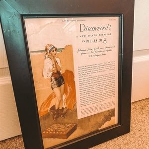 ANTIQUE Vintage 1930s Ladies Home Journal Print